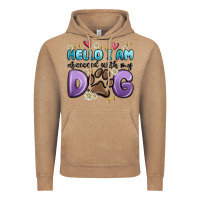 Vintage Coffee hello i am obsessed with my dog Vintage Hoodie - MaliasSmallBusiness