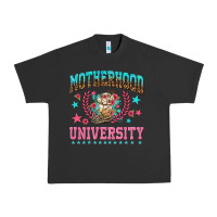 Pigment Black motherhood university with coffee Urban Heavy Tee - NancyCooperArtShop
