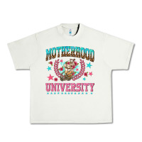 Pistachio motherhood university with coffee Urban Heavy Tee - NancyCooperArtShop