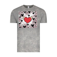 Cloud Rock valentine's day hearts Vintage Tee - MaliasSmallBusiness