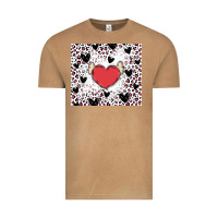 Vintage Camel valentine's day hearts Vintage Tee - MaliasSmallBusiness