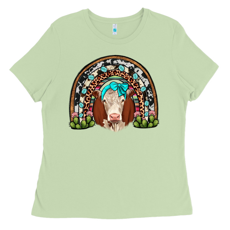 Hereford Rainbow Ladies Tee by JahusDesignShop | Teevron