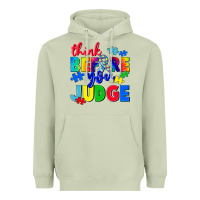 Matcha think before you judge Heavyweight Hoodie - CowGirlArtShop
