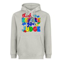 Moon Dust think before you judge Heavyweight Hoodie - CowGirlArtShop