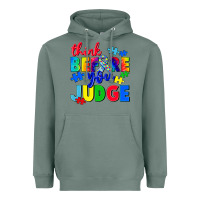 Sage think before you judge Heavyweight Hoodie - CowGirlArtShop