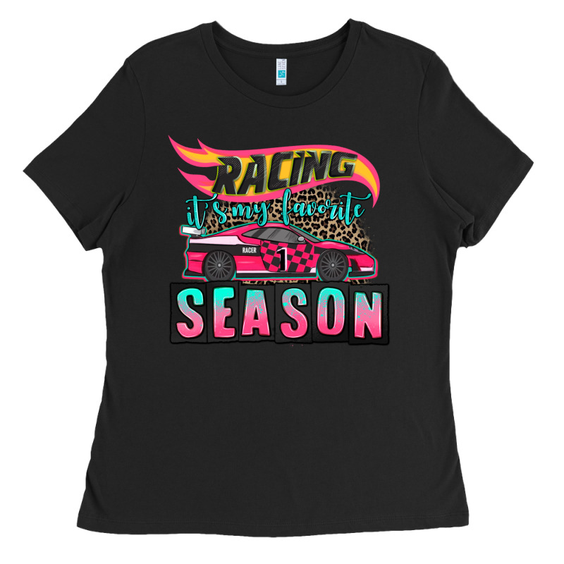 Racing It's My Favorite Season Sport Car Ladies Tee by AdoDesignShop | Teevron