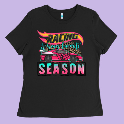 Racing It's My Favorite Season Sport Car Ladies Tee Designed By Adodesignshop