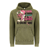Vintage Olive torn between lookin' like a snack and eatin' one Vintage Hoodie - MaliasSmallBusiness