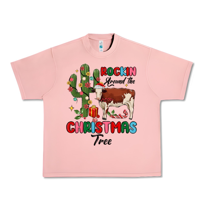Rockin Around The Christmas Tree Urban Heavy Tee by MaliasSmallBusiness | Teevron