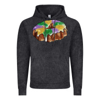Vintage Black mardi gras king cake Vintage Hoodie - RanaPortraitStore