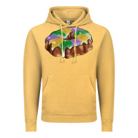 Vintage Mustard mardi gras king cake Vintage Hoodie - RanaPortraitStore
