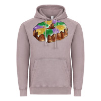 Vintage Zinc mardi gras king cake Vintage Hoodie - RanaPortraitStore