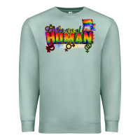 We Are All Human Premium Sweatshirt | Teevron