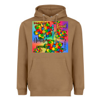 Autism Puzzle Piece Heavyweight Hoodie | Teevron
