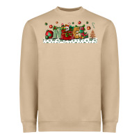 Mushroom Noel Heavyweight Sweatshirt - BundleAndBundleShop