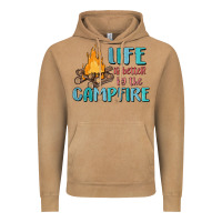 Vintage Camel life is better by the campfire Vintage Hoodie - MaliasSmallBusiness