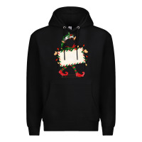 Black customize christmas elf Premium Hoodie - CowGirlArtShop