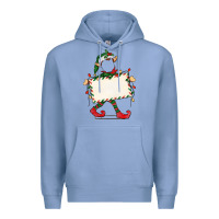 Colony Blue customize christmas elf Premium Hoodie - CowGirlArtShop
