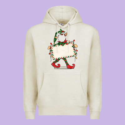 Customize Christmas Elf Premium Hoodie Designed By Cowgirlartshop