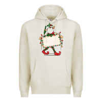 Oatmeal Heather customize christmas elf Premium Hoodie - CowGirlArtShop