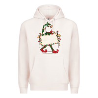 Pale Pink customize christmas elf Premium Hoodie - CowGirlArtShop