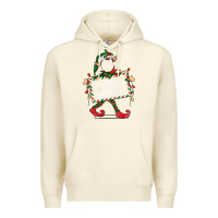 Sandshell customize christmas elf Premium Hoodie - CowGirlArtShop