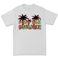 Mom Bod Summer With Palms Premium Tee | Teevron