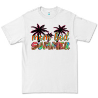 White mom bod summer with palms Premium Tee - Artiststas