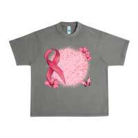 Tornado customized breast cancer ribbon and background Urban Heavy Tee - MaliasSmallBusiness