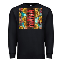 Black Mama Sunflower Premium Sweatshirt - CowGirlArtShop
