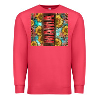 Cardinal Mama Sunflower Premium Sweatshirt - CowGirlArtShop