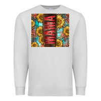 Dove Grey Mama Sunflower Premium Sweatshirt - CowGirlArtShop