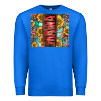 True Royal Mama Sunflower Premium Sweatshirt - CowGirlArtShop