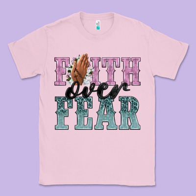 Faith Over Fear Classic Tee Designed By Nancycooperartshop