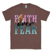 Chestnut faith over fear Classic Tee - NancyCooperArtShop