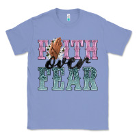 Colony Blue faith over fear Classic Tee - NancyCooperArtShop