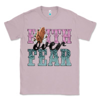 Lilac faith over fear Classic Tee - NancyCooperArtShop