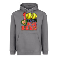 Storm 100 days of home runs softball Heavyweight Hoodie - CowGirlArtShop