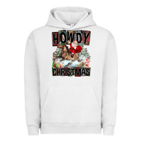 Pigment Lunar Rock Howdy Christmas Rodeo Santa Urban Hoodie - FaDigitalArtStudio