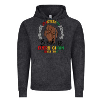 Vintage Black every chain since 1865 juneteenth Vintage Hoodie - MaliasSmallBusiness