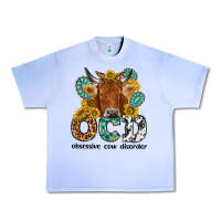 Grape Ice obsessive cow disorder Urban Heavy Tee - NancyCooperArtShop