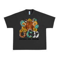 Pigment Black obsessive cow disorder Urban Heavy Tee - NancyCooperArtShop