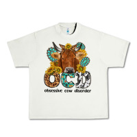 Pistachio obsessive cow disorder Urban Heavy Tee - NancyCooperArtShop