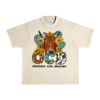 Sandshell obsessive cow disorder Urban Heavy Tee - NancyCooperArtShop