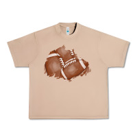 Burro football patch Urban Heavy Tee - AdoDesignShop
