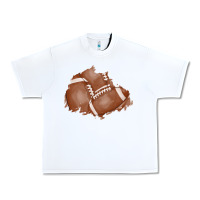 White football patch Urban Heavy Tee - AdoDesignShop