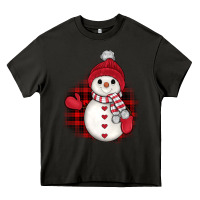 Asphalt christmas snowman Heavy Core Tee - JahusDesignShop