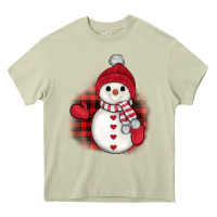 Mossy christmas snowman Heavy Core Tee - JahusDesignShop