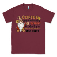 Burgundy coffee spelled backwards is eeffoc & i don't give Classic Tee - MaliasSmallBusiness