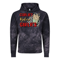 Cloud Black curlies before girlies Vintage Hoodie - MaliasSmallBusiness